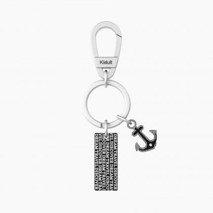 “DISCOVER” llavero acero