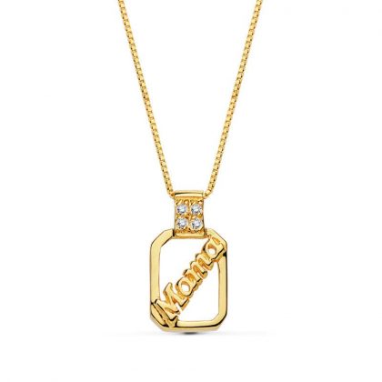 "MOEDER" 18K GARGANTILLA ORO
