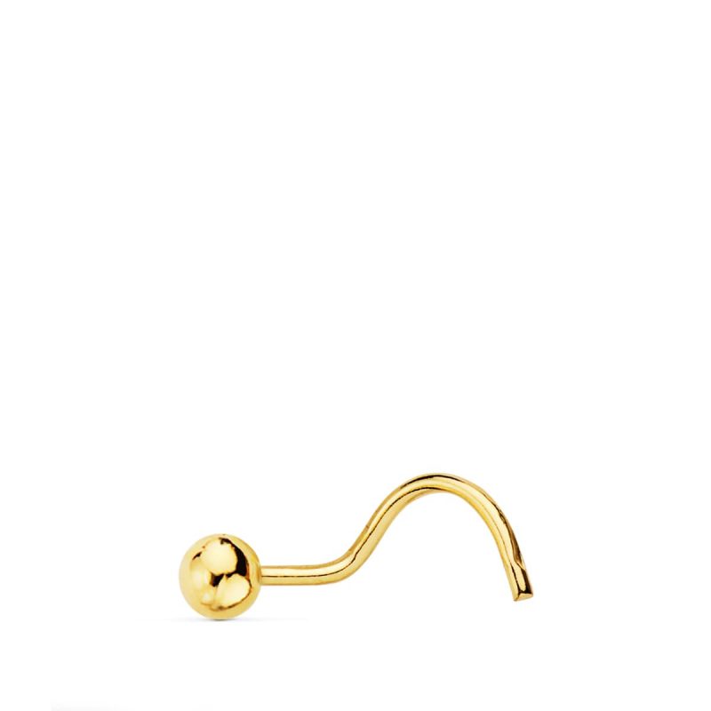 "NOAH" PIERCING NARIZ ORO
