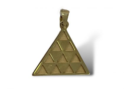 “PINTADERA” colgante Oro 18K artesanal