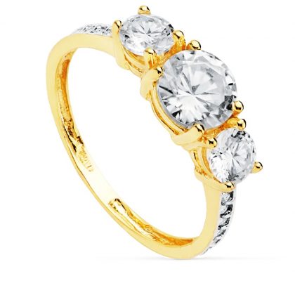 "ANTONELLA" 18K SORTIJA TRESILLO