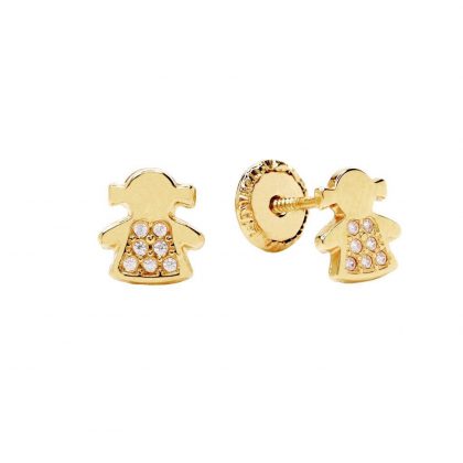 “BABY GIRL” dormilonas Oro 18K