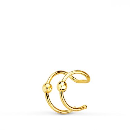 "MORGAN" 18K PENDIENTES EAR CUFF