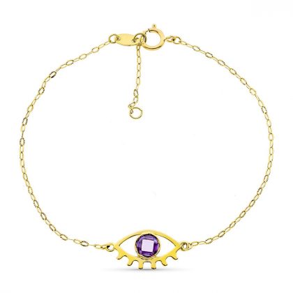 "VIOLETA" 18K PULSERA ORO