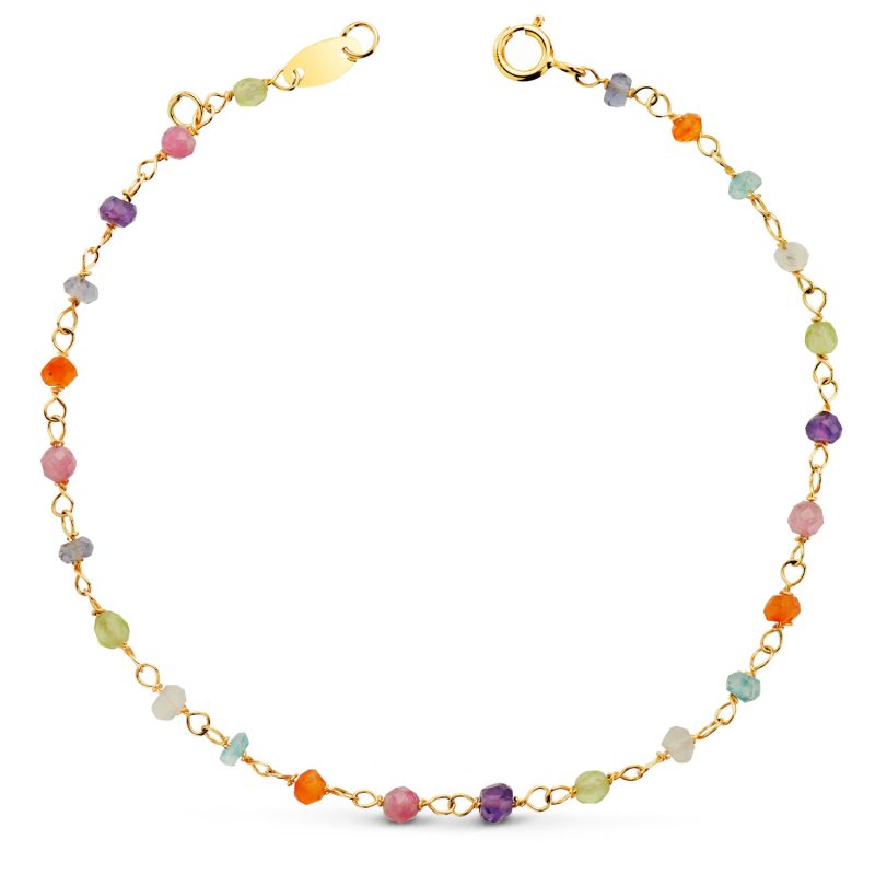"RAINBOW" 18K PULSERA ORO