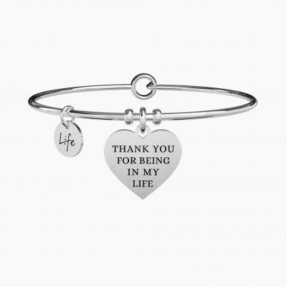 "CORAZÓN | IN MY LIFE" pulsera acero Kidult