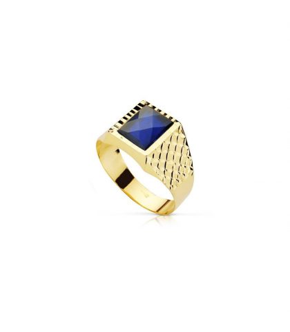 “ESPINELA” anillo Oro 18K