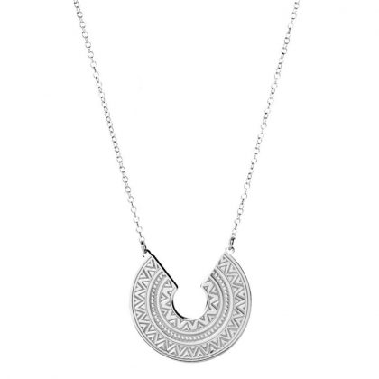 “AZTECA” collar Plata