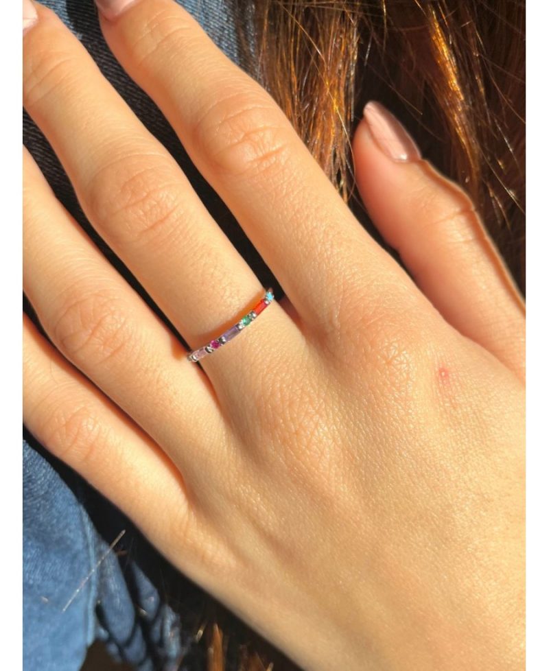 “CHIARA” anillo plata - Imagen 2