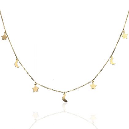 “ESTELAR” gargantilla Oro 18K