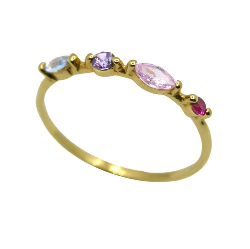 “ÈCLAT” anillo oro 18K