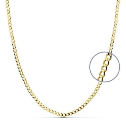 “MOR” cadena Oro 18K