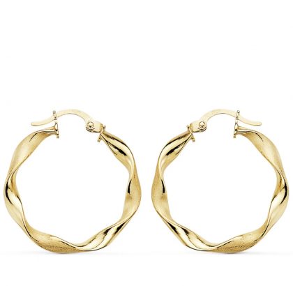 “MADISON” argollas oro 18K