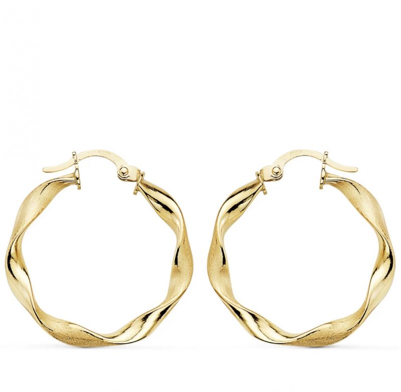 “MADISON” argollas oro 18K
