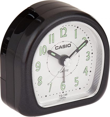 Casio TQ-148-1D - Despertador, color negro