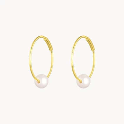 “ALONDRA” aros oro 18K