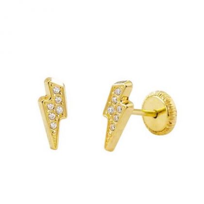 “RAYO” dormilonas Oro 18K