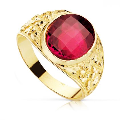 "BACO" 18K SELLO CABALLERO