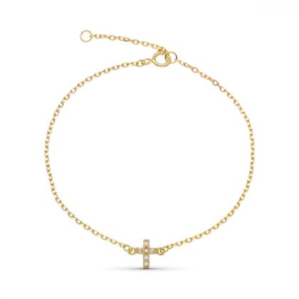 "COMUNIÓN" 9K PULSERA ORO