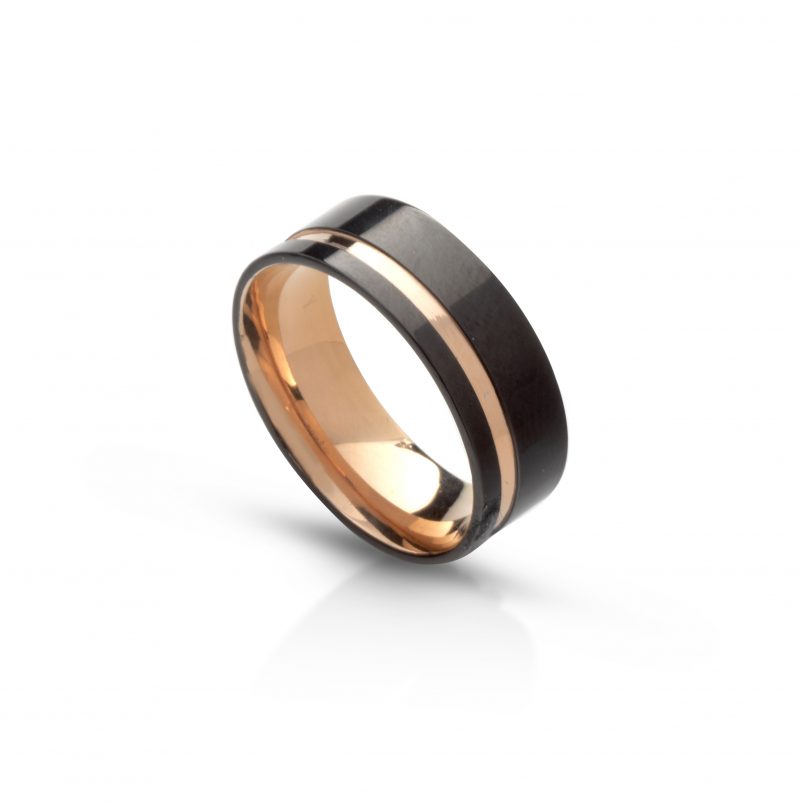 "DAPPER" anillo acero