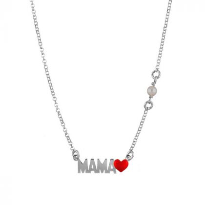 “VIDA” collar plata