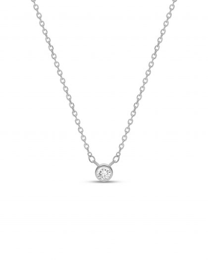 "GIANNA" gargantilla plata