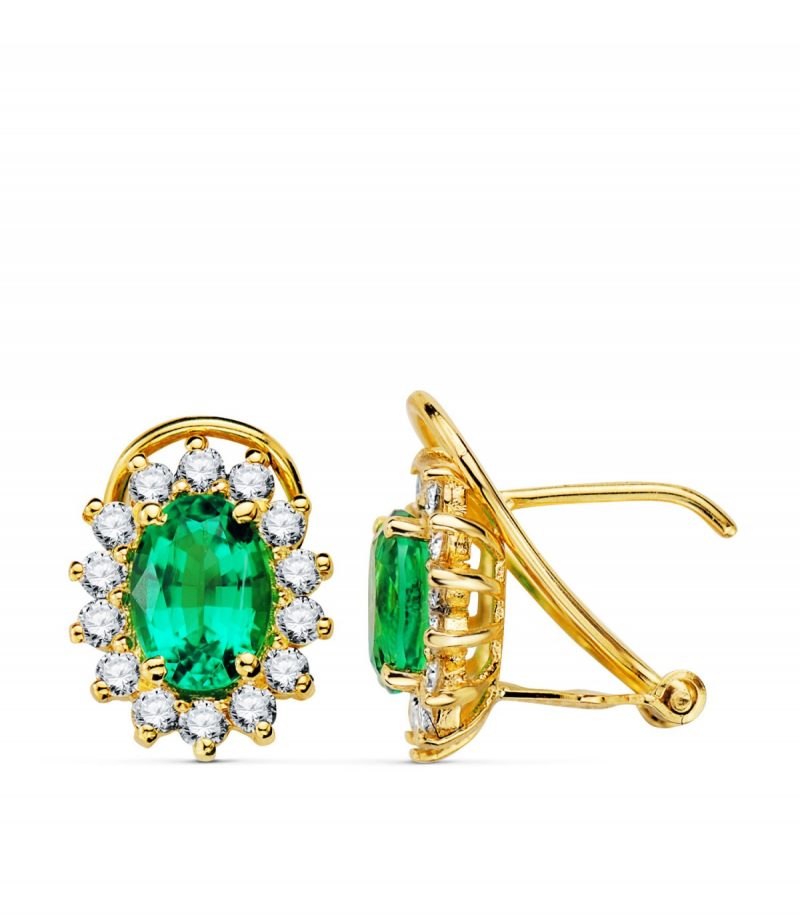 “SANDRA” pendientes oro 9K