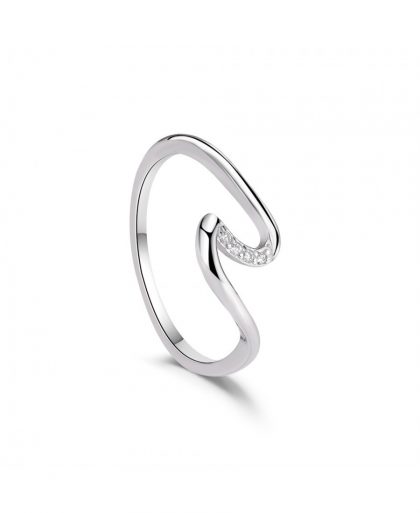 “OLA” anillo plata