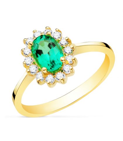 “MARIOLA” anillo Oro 18K