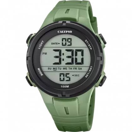 RELOJ CALYPSO COLOR SPLASH K5837/2 NEGRO CORREA DE CAUCHO, HOMBRE