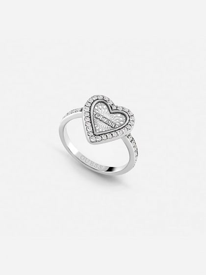 Anillo "love me tender" Guess