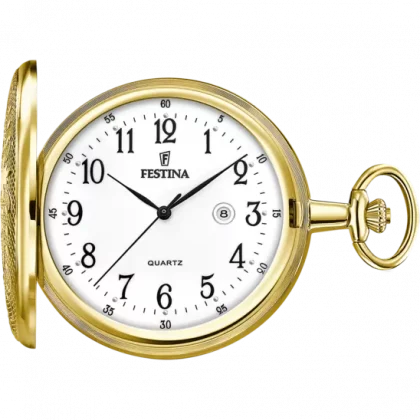 RELOJ DE BOLSILLO PARA HOMBRE FESTINA POCKET F2028/1 CON ESFERA BLANCA