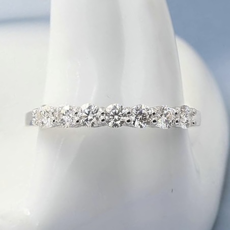 “ALFIL” anillo oro 18k diamantes sintéticos - Imagen 3