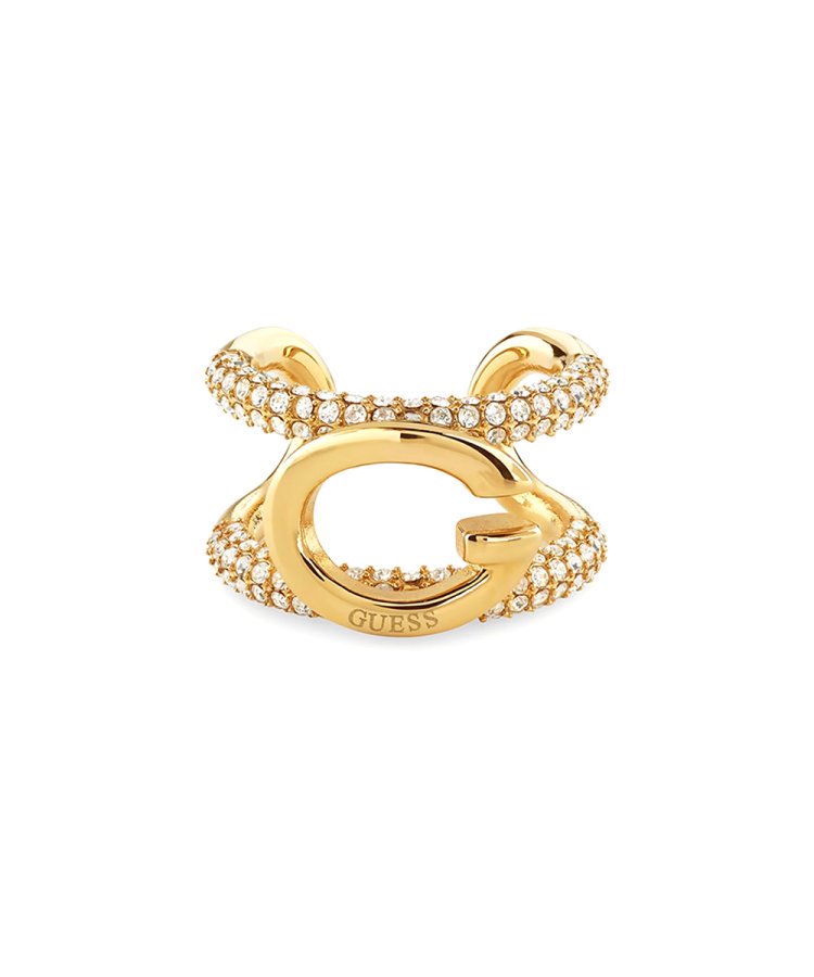 Anillo Guess Mujer Oh my G Acero Dorado