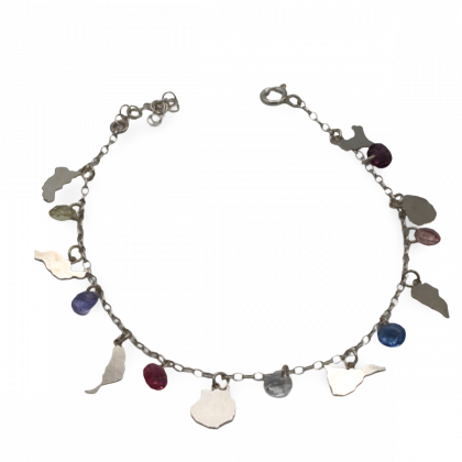 "IMADA" pulsera plata