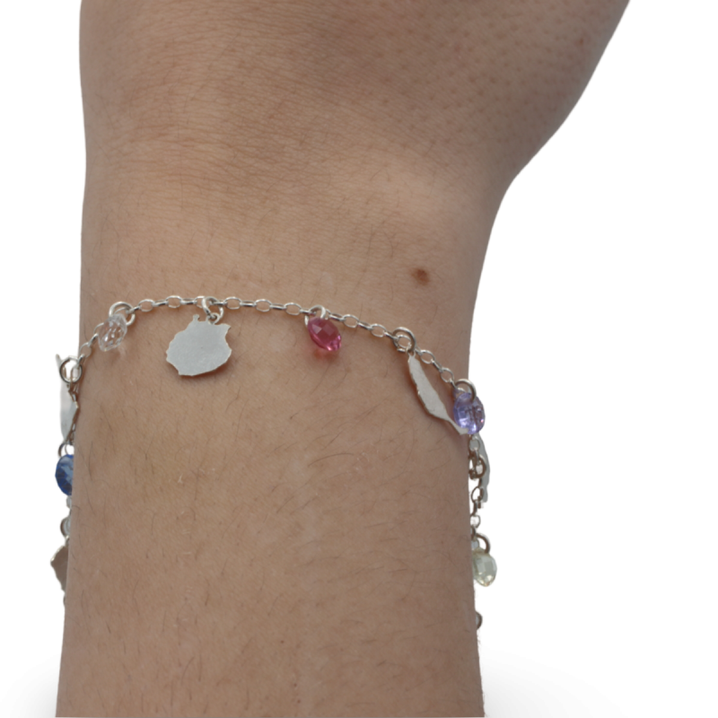"IMADA" pulsera plata - Imagen 2
