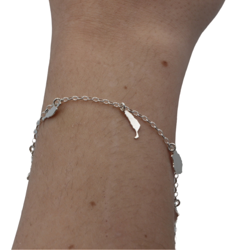"IBALLA" pulsera plata - Imagen 2