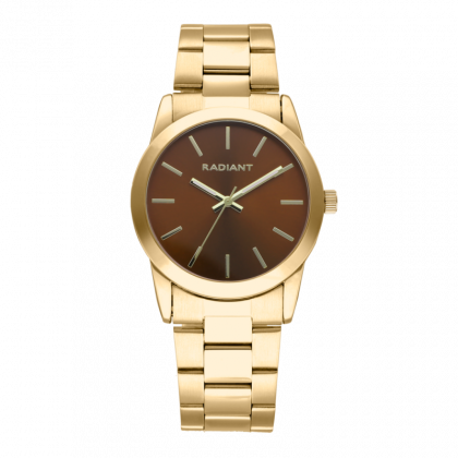 BASIC 36MM IPBROWN DIAL IPG BRACELET