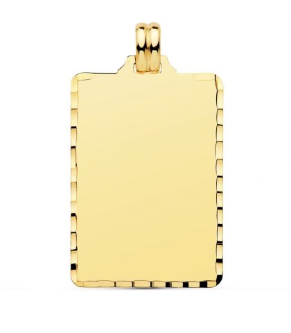 "LAOS" chapa Oro Handmade