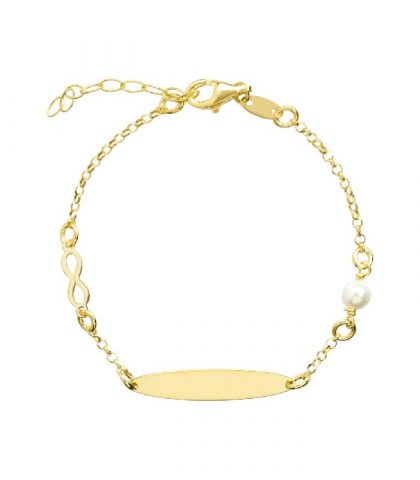 "RAQUEL" esclava Plata chapada