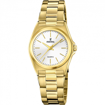 RELOJ DE MUJER FESTINA CLASSICS F20557/2 CON ESFERA BLANCA