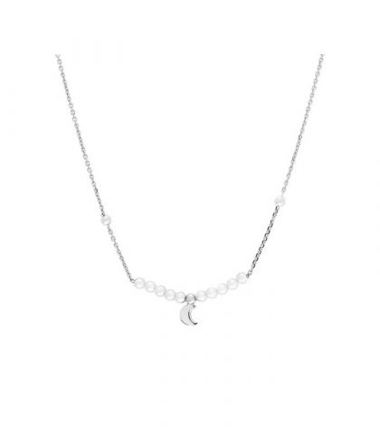 "LUNA" gargantilla Plata