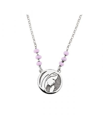 "MARIA" gargantilla virgen Plata