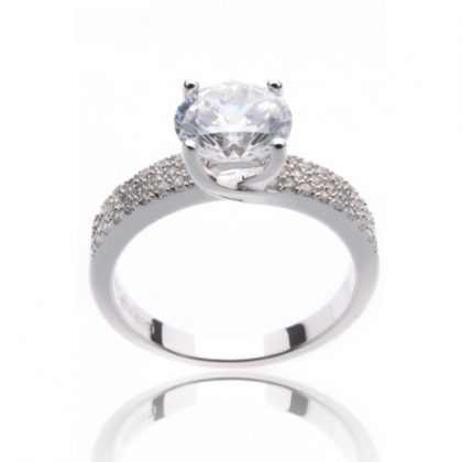 "GLAMIS" anillo plata camaleoni