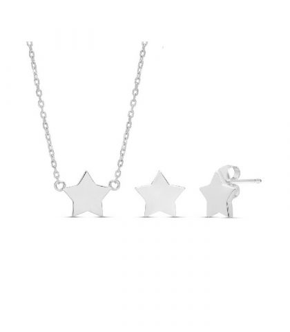 "3 ESTRELLAS" conjunto Plata