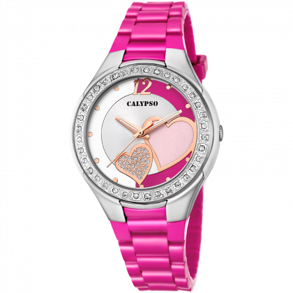 RELOJ CALYPSO TRENDY K5679/G FUCSIA