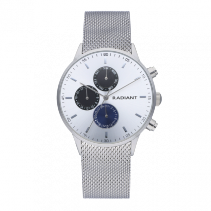 MAKERS 41MM SILVER DIAL IPS MESH