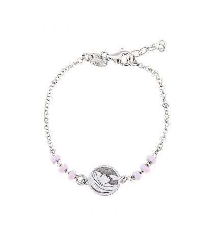 "MARIA" pulsera virgen Plata
