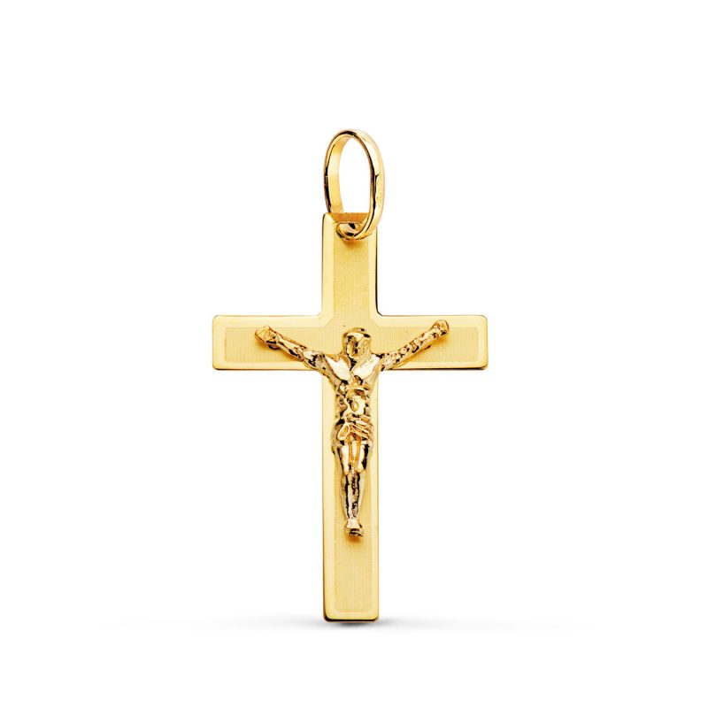"CRUZ ETERNA" 18K CRUZ ORO