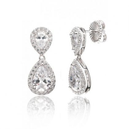 "PARTAL" pendientes de plata